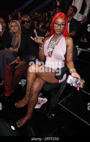 Newark, NJ, USA. September 2023. Sexyy Red bei den MTV Video Music Awards 2023 im Prudential Center am 12. September 2023 in Newark, New Jersey. Quelle: Walik Goshorn/Media Punch/Alamy Live News Stockfoto
