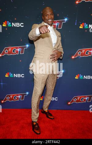 Pasadena, Ca. September 2023. Terry Crews bei Staffel 18 America's Got Talent Red Carpet Live Show im Hotel Dena in Pasadena, Kalifornien am 12. September 2023. Quelle: Faye Sadou/Media Punch/Alamy Live News Stockfoto
