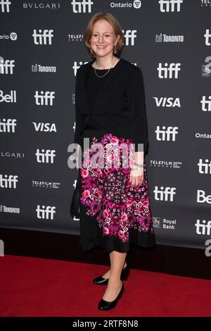 12. September 2023, Toronto, Ontario, Kanada: Konsul General of Ireland in Toronto, Janice McGann nimmt an der Premiere von Flora and Son während des Toronto International Film Festival 2023 in der Roy Thomson Hall am 12. September 2023 in Toronto, Ontario, Teil. (Bild: © Angel Marchini/ZUMA Press Wire) NUR REDAKTIONELLE VERWENDUNG! Nicht für kommerzielle ZWECKE! Stockfoto