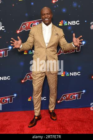 Pasadena, USA. September 2023. Terry Crews hinter der Bühne bei der Live Show Red Carpet der Staffel 18 „America's Got Talent“ am 12. September 2023 im Hotel Dena in Pasadena, CA. © Lisa OConnor/AFF-USA.com Credit: AFF/Alamy Live News Stockfoto