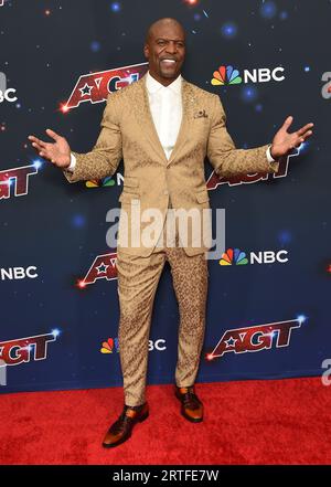 Pasadena, USA. September 2023. Terry Crews hinter der Bühne bei der Live Show Red Carpet der Staffel 18 „America's Got Talent“ am 12. September 2023 im Hotel Dena in Pasadena, CA. © Lisa OConnor/AFF-USA.com Credit: AFF/Alamy Live News Stockfoto