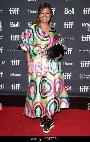 Toronto, Kanada. September 2023. Patricia Chica nimmt an der „Flora and Son“-Premiere während des Toronto International Film Festival 2023 in der Roy Thomson Hall Teil. Quelle: SOPA Images Limited/Alamy Live News Stockfoto