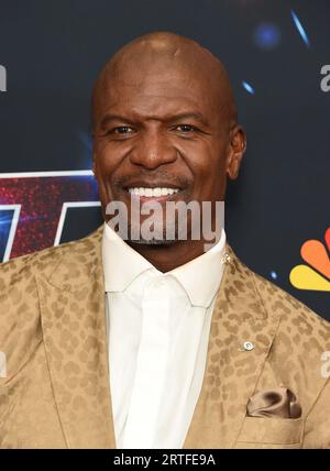Pasadena, USA. September 2023. Terry Crews hinter der Bühne bei der Live Show Red Carpet der Staffel 18 „America's Got Talent“ am 12. September 2023 im Hotel Dena in Pasadena, CA. © Lisa OConnor/AFF-USA.com Credit: AFF/Alamy Live News Stockfoto