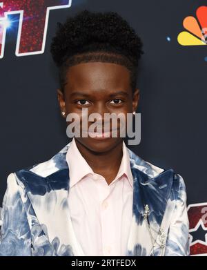Pasadena, USA. September 2023. D'Corey Johnson Backstage bei der Live Show Red Carpet der Staffel 18 „America's Got Talent“ am 12. September 2023 im Hotel Dena in Pasadena, CA. © Lisa OConnor/AFF-USA.com Credit: AFF/Alamy Live News Stockfoto
