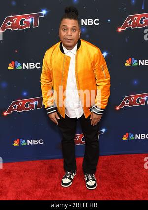 Pasadena, USA. September 2023. Orlando Leyba Backstage bei „America's Got Talent“ Staffel 18 Live Show Red Carpet am 12. September 2023 im Hotel Dena in Pasadena, CA. © Lisa OConnor/AFF-USA.com Credit: AFF/Alamy Live News Stockfoto