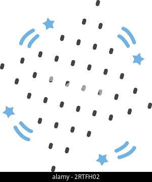 Symbol Mit Punkten. Stock Vektor