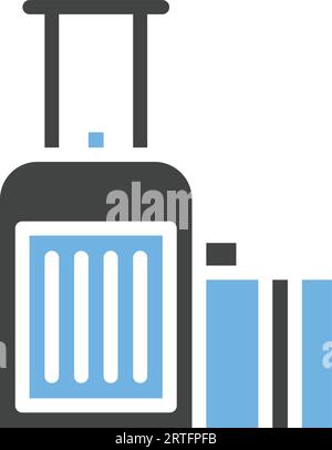 Gepäcksymbol. Stock Vektor