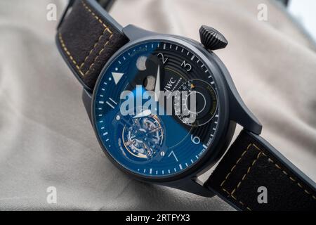 IWC Big Pilot Constant-Force Tourbillon IWC Racing IW590501. Stockfoto