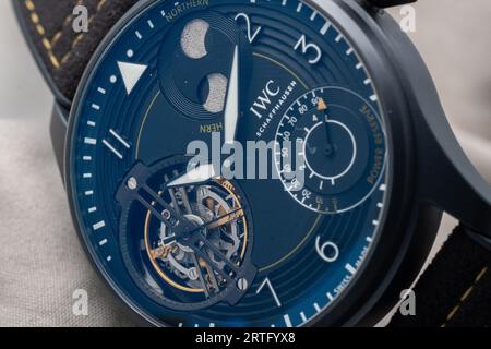 IWC Big Pilot Constant-Force Tourbillon IWC Racing IW590501. Stockfoto