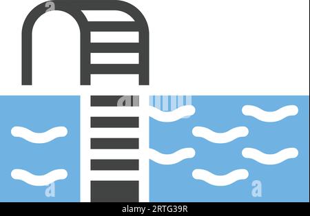 Bild Des Schwimmbadsymbols. Stock Vektor