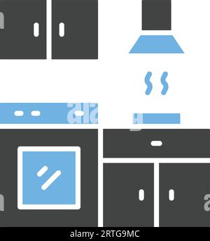 Bild Des Küchensymbols. Stock Vektor