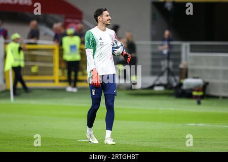 Alex Meret, italienischer Torhüter Stockfoto