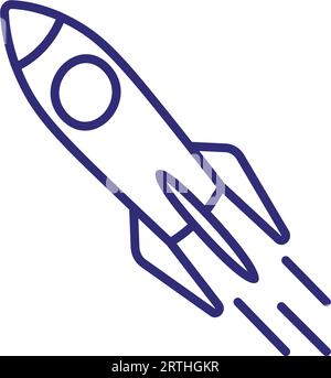 Missionslinie Symbol Stock Vektor