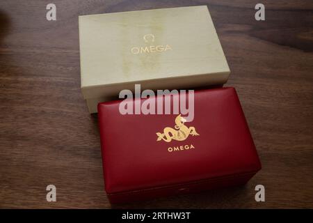 Omega Speedmaster 2998-1 Oval-O Stockfoto