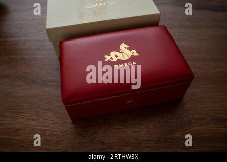Omega Speedmaster 2998-1 Oval-O Stockfoto