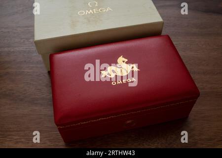 Omega Speedmaster 2998-1 Oval-O Stockfoto