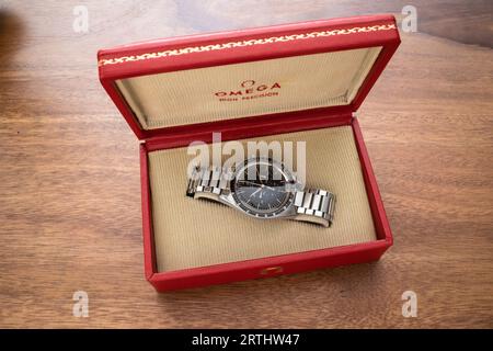 Omega Speedmaster 2998-1 Oval-O Stockfoto