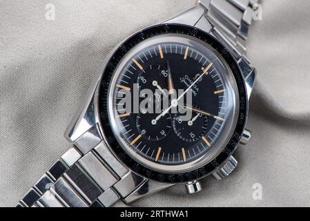 Omega Speedmaster 2998-1 Oval-O Stockfoto