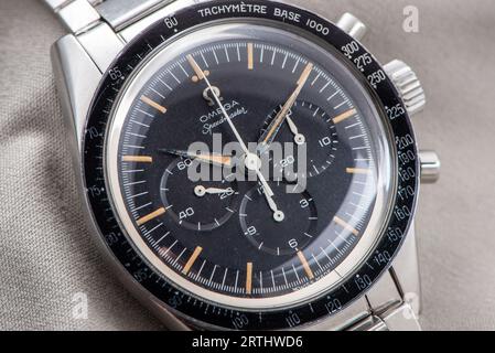 Omega Speedmaster 2998-1 Oval-O Stockfoto