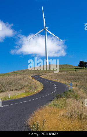 Ein Windpark nahe der Stadt Dalgety, New-South.Wales, Australien Stockfoto