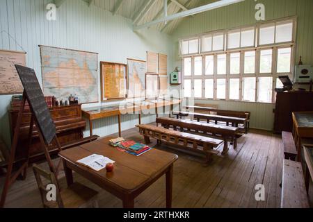 Herberton, Australien, 3. Juli 2016: Eine klassische Grundschule in Queensland, Australien Stockfoto