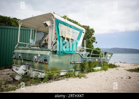 Cairns, Australien, Juni 29 2016: TA-Schiffswrack auf Fitzroy Island in Queensland, Australien Stockfoto