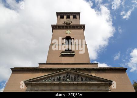 Kopenhagen, Dänemark, 15. August 2016: Außenansicht der Kathedrale vor Frue Stockfoto