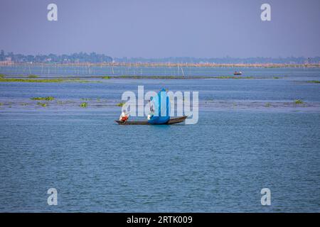 Nikli Haor, Kishorganj, Bangladesch Stockfoto