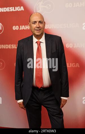 Berlin, Deutschland, 13. September 2023, Fernando Carro, Chief Executive Officer, Bayer 04 Leverkusen nimmt an der Gala „60 Jahre Bundesliga“ im Tempodrom Teil. Sven Struck/Alamy Live News Stockfoto