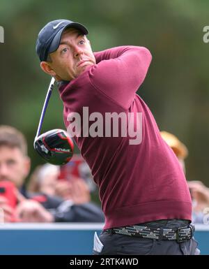 BMW PGA Championship – Wentworth, Großbritannien. September 2023. Rory McIlroy spielt während des Pro-am-Wettbewerbs bei der BMW PGA Championship. Picture Credit: Mark Pain/Alamy Live News Stockfoto