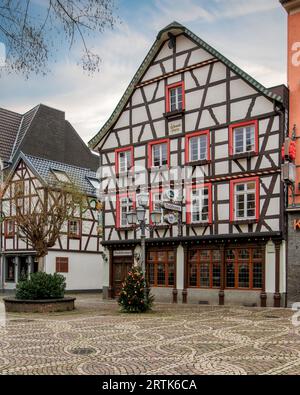 Stadtblick auf das charmante Ahrweiler, Rheinland-Pfalz, Deutschland Stockfoto