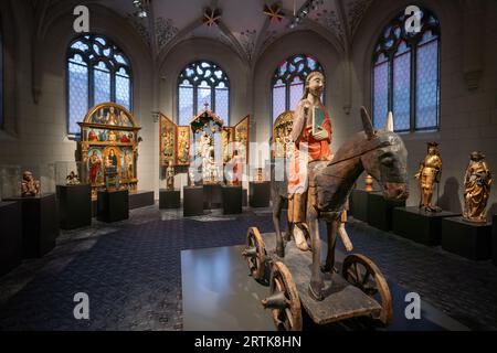 Religionsausstellung im Schweizerischen Nationalmuseum - Zürich, Schweiz Stockfoto