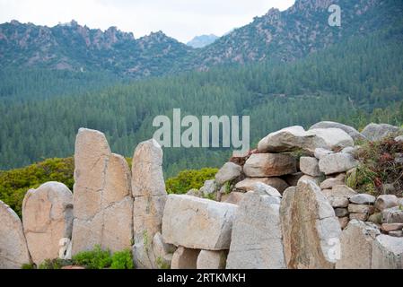 Osono Giants Tomb - Sardinien - Italien Stockfoto