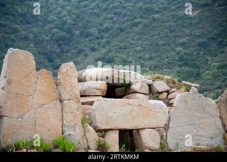 Osono Giants Tomb - Sardinien - Italien Stockfoto