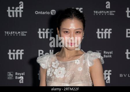 Toronto, Kanada. September 2023. Go Min-Si besucht die „Schmuggler (??)“ Premiere beim Toronto International Film Festival 2023 in der Roy Thomson Hall. (Foto: Angel Marchini/SOPA Images/SIPA USA) Credit: SIPA USA/Alamy Live News Stockfoto