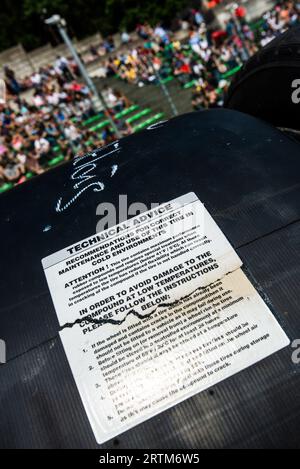 Fotobericht über die 24 Stunden von Spa Francorchamps mit exklusivem Hintergrundmaterial. Stockfoto