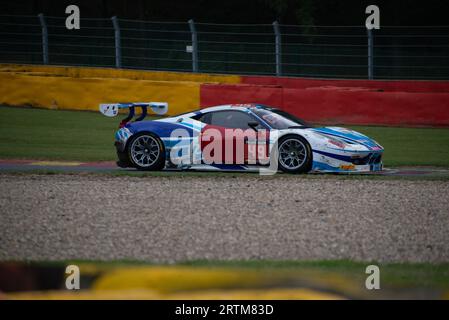 Fotobericht über die 24 Stunden von Spa Francorchamps mit exklusivem Hintergrundmaterial. Stockfoto
