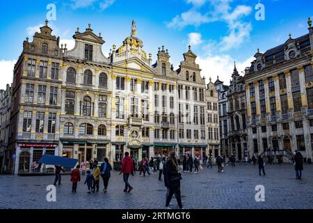 Grande Place, Brüssel, Belgien Stockfoto