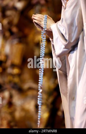 Das Heiligtum von Senhor Bom Jesus. Jungfrau Maria. Unsere Lieben Frau von Fatima. Matosinhos. Portugal. Stockfoto