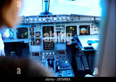 Auf dem Gelände des VLP Rothenburg / Görlitz befindet sich das Luftfahrtmuseum des Luftfahrttechnischen Museumsvereins Rothenburg e.V. Die Sammlung um Stockfoto