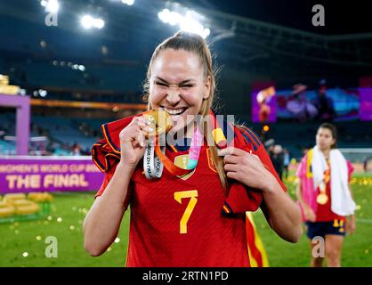 Aktenfoto vom 20.08.2023 von Irene Guerrero, die Manchester United bestätigt hat, dass sie einen Dauerauftrag unterzeichnet hat. Ausgabedatum: Donnerstag, 14. September 2023. Stockfoto