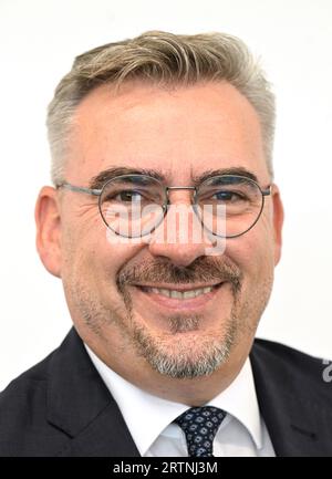 Dortmund, Deutschland. September 2023. Porträt von Jan Mücke, Geschäftsführer des Deutschen Verbandes für Tabak und neue Produkte ( BVTE ) Credit: Roberto Pfeil/dpa/Alamy Live News Stockfoto