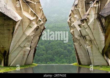 Denkmal der Schlacht von Sutjeska in Tjentiste, Bosnien und Herzegowina Stockfoto