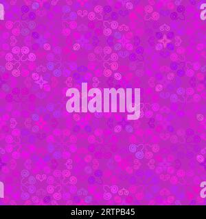 Abstrakter Hintergrund Magenta von Hand gezeichnetes zartes nahtloses Ornament Stock Vektor