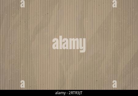 Vektordarstellung eines alten Bastelpapiers oder Kartonhintergrunds. Vektor alte Papptextur. Stock Vektor