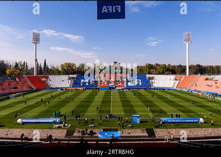 Mendoza, Argentinien. Mai 2023. Estadio Malvinas Argentinas Mendoza, Argentinien - 21. Mai: Ein Blick auf Estadio Malvinas Argentinas während der FIFA U-20-Weltmeisterschaft Argentinien 2023 Gruppe D Spiel zwischen Nigeria und der Dominikanischen Republik am 21. Mai 2023 in Mendoza, Argentinien. (Foto von SPP) (Eurasia Sport Images/SPP) Credit: SPP Sport Press Photo. Alamy Live News Stockfoto