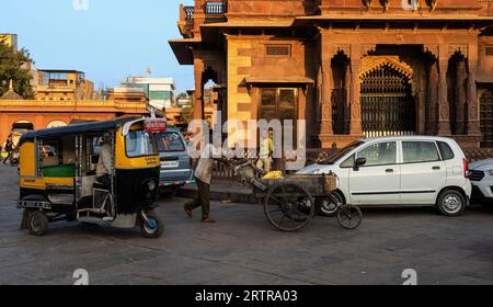 Stadtleben in Jodhpur, Indien Stockfoto