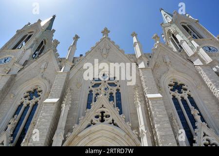 Castelpetroso, Molise, Italien 07/16/2023 die heilige Basilika Maria Santissima Addolorata. Stockfoto