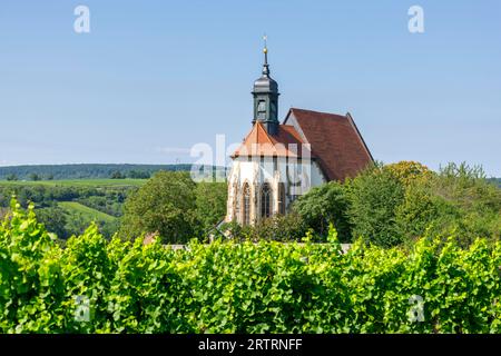 Wallfahrtskirche Maria im Weingarten, bei Volkach am Main, Unterfranken, Mainfranken, Bayern, Deutschland Stockfoto