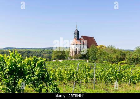 Wallfahrtskirche Maria im Weingarten, bei Volkach am Main, Unterfranken, Mainfranken, Bayern, Deutschland Stockfoto